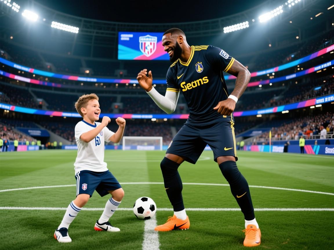 关于小里打趣和老詹热舞:我们关系没那么铁啦,只是庆祝不用打附加赛的信息 第1张