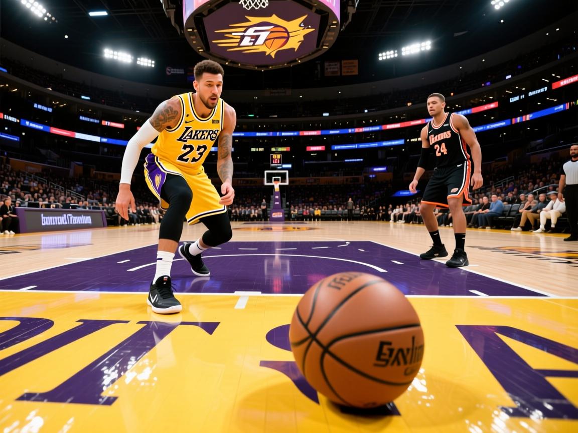 没有东契奇真的不行，湖人被太阳队彻底碾压，罚球再多也难挽败局  第2张