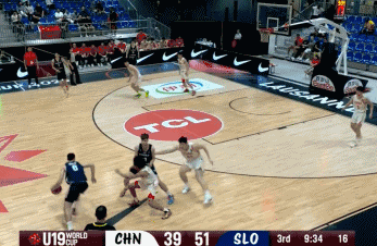 U19男篮世界杯-郇斯楠12+4中国负斯洛文尼亚遭3连败